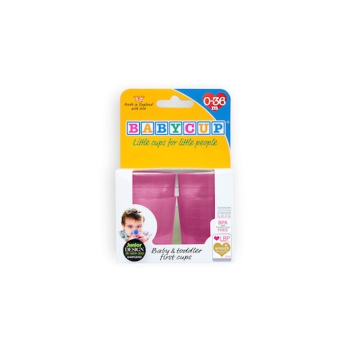 Babapohár - Az első csésze - Babáknak és gyerekeknek - Rózsaszín