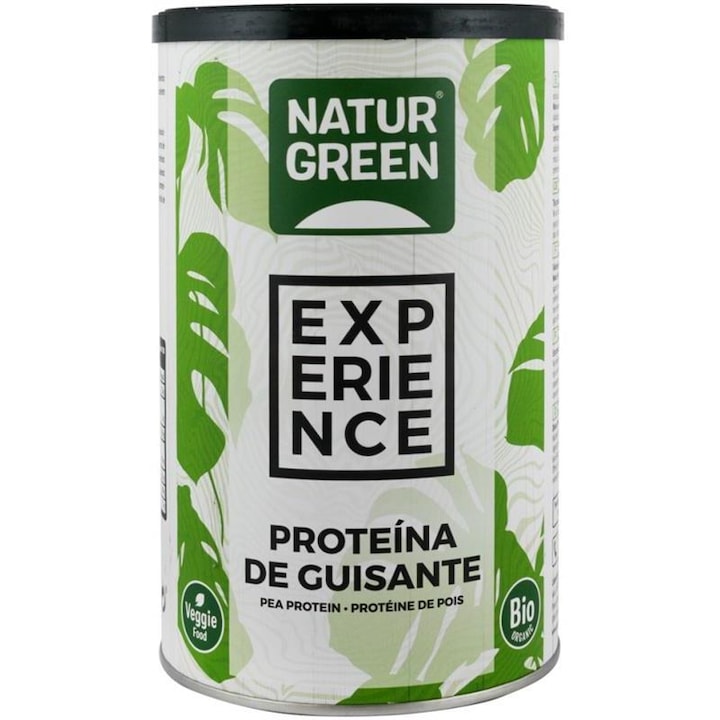 Протеин Bio Experience Pea Protein 500 грама Natur Green