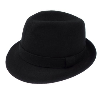 Palarie, Barbati, 100% lana de iepure, TONAK,, Negru Palarie, Barbati, 100% lana de iepure, TONAK,, Negru