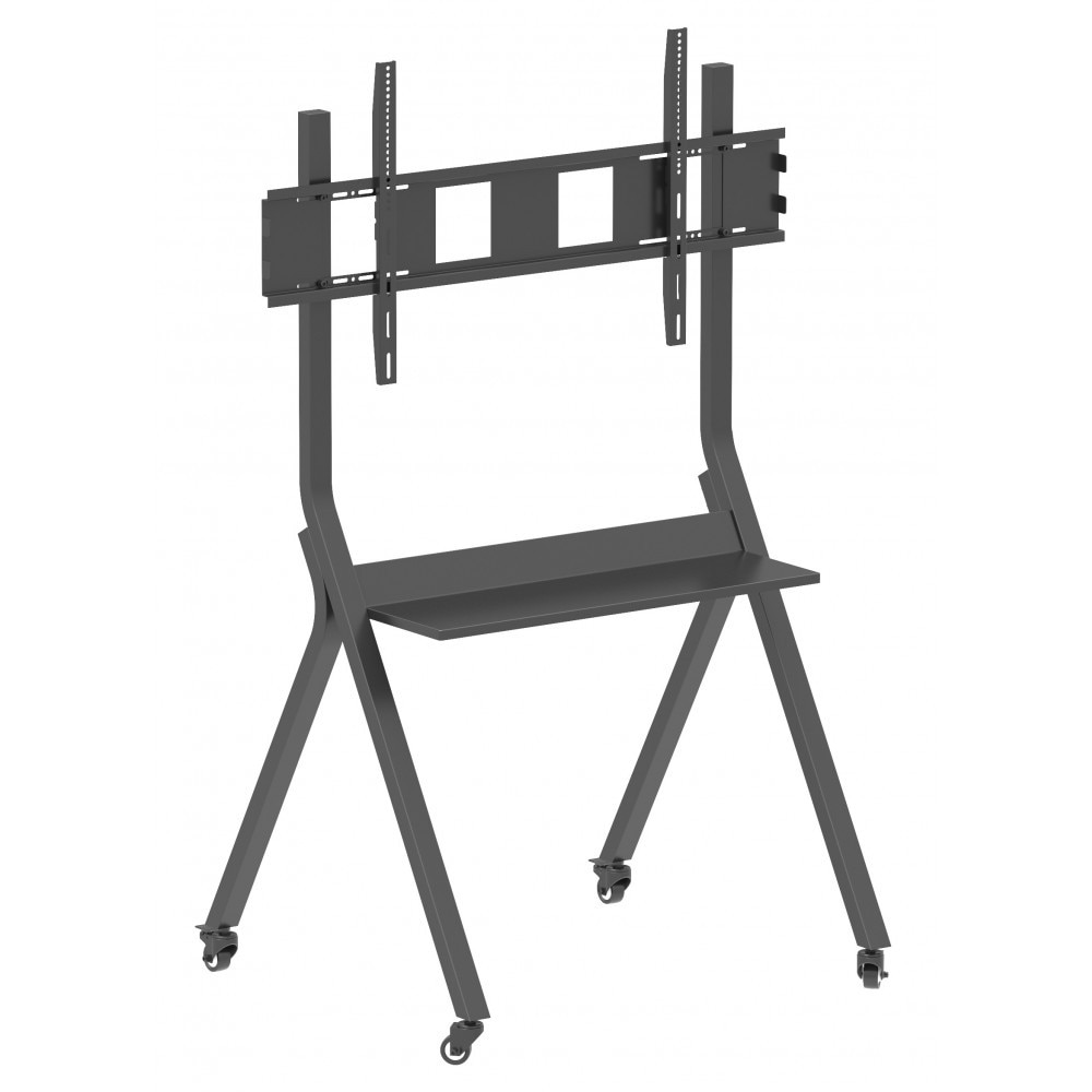 Stand TV mobil pe roti, 30-110 inch, TECHLY, negru, ICA-TR44
