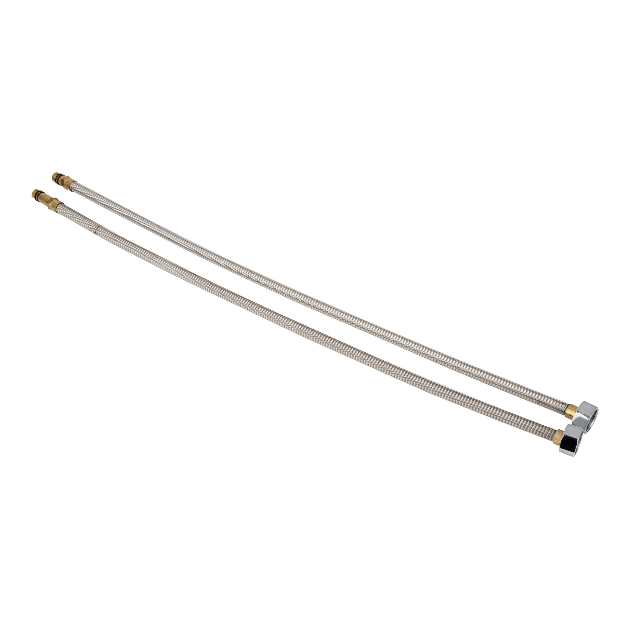 Set racorduri flexibile monocomanda inox, 60 cm G1/2