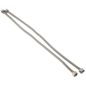 Set racorduri flexibile inox, 60 cm G1/2 1/2 Set racorduri flexibile inox, 60 cm G1/2 1/2