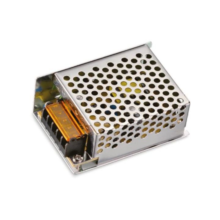 Адаптер за захранване, Метален, Стабилизиран, 12VDC, 12.5A, 150W