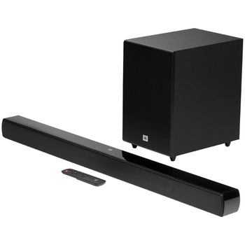 Soundbar JBL SB170, 2.1, 220W, Wireless Subwoofer, Dolby Digital, Bluetooth, HDMI ARC, Negru Soundbar JBL SB170, 2.1, 220W, Wireless Subwoofer, Dolby Digital, Bluetooth, HDMI ARC, Negru