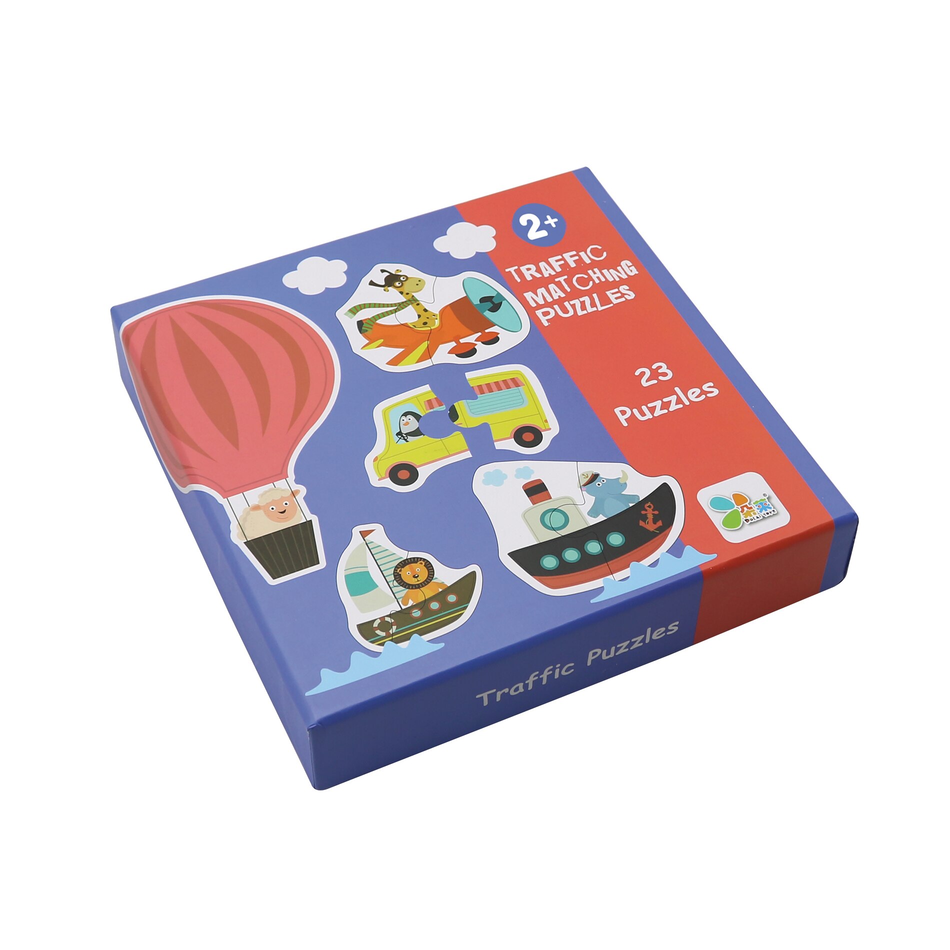 Puzzle vehicule, 23 buc, 2 ani+