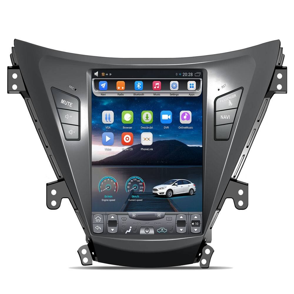 Navigatie dedicata Hyundai Elantra 2014- EDT-T092 cu Android GPS Bluetooth Radio Internet si ecran tip Tesla