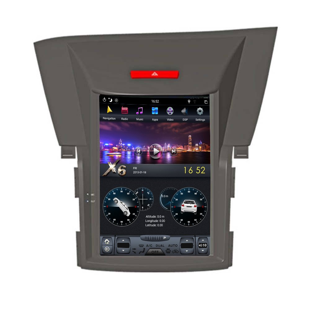 Navigatie dedicata Honda CR-V 2012-2016 EDT-T111 cu Android GPS Bluetooth Radio Internet procesor Six Core si ecran tip Tesla