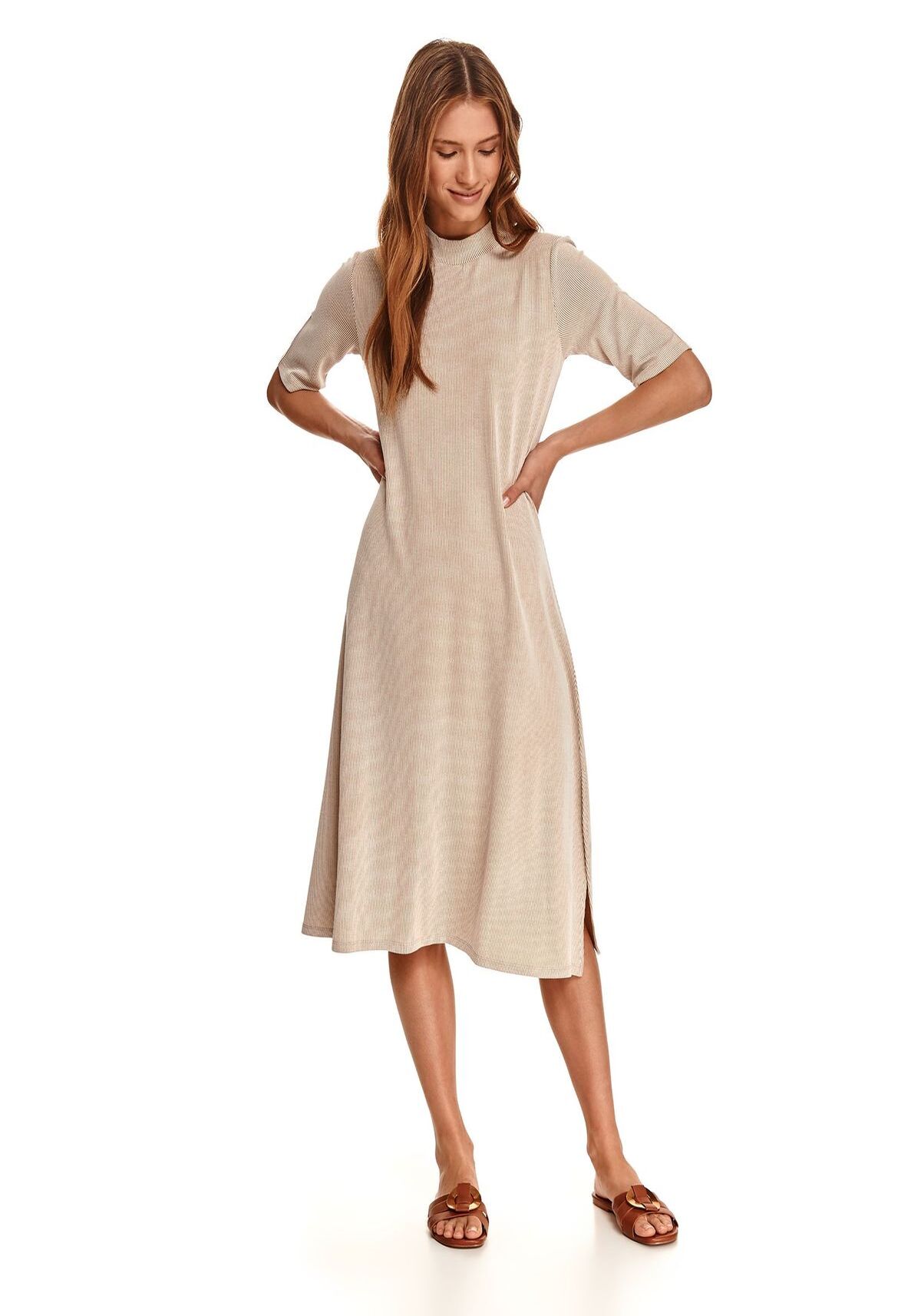 Rochie femei, TOP SECRET, SSU3713, Bej