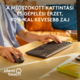 Logitech MK295 Silent Vezeték nélküli billentyűzet + egér, Magyar kiosztás, Fekete