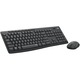 Logitech MK295 Silent Vezeték nélküli billentyűzet + egér, Magyar kiosztás, Fekete