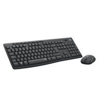 Tastatura + mouse Logitech MK295 Silent Wireless, distributie maghiara, Negru