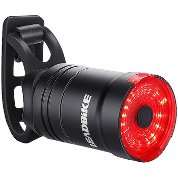 Lumina LED stop pentru bicicleta Dynamic WH2041, culoare rosu, baterie 350 mAh, incarcare USB Lumina LED stop pentru bicicleta Dynamic WH2041, culoare rosu, baterie 350 mAh, incarcare USB