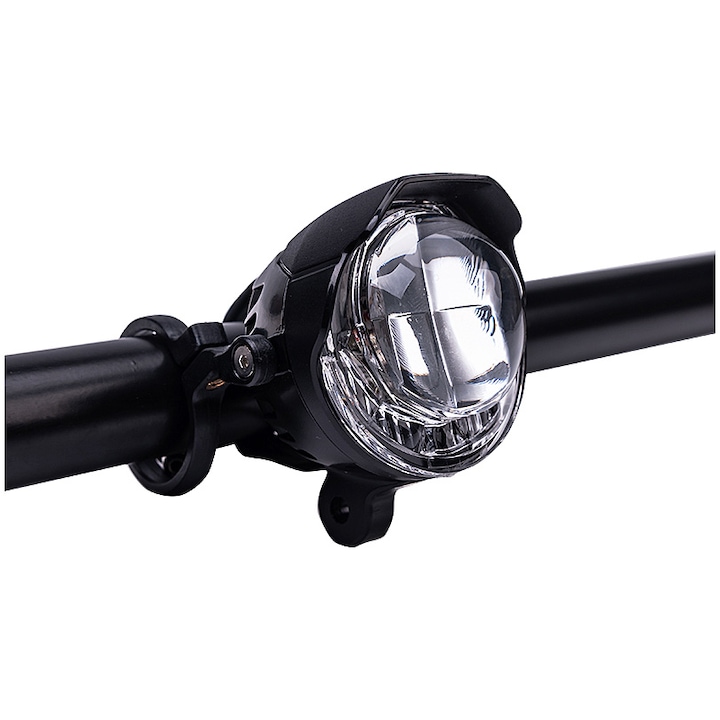 LED фар за велосипеди Dynamic WH2046, Черен, Батерия 1500 mAh, USB зареждане