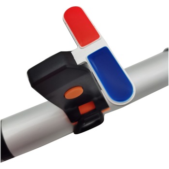 Lumina LED stop pentru bicicleta Dynamic WH2024, culoare negru, baterie 3.7V 300 mAh, reincarcabila, lumina bicolora rosu-albastru Lumina LED stop pentru bicicleta Dynamic WH2024, culoare negru, baterie 3.7V 300 mAh, reincarcabila, lumina bicolora rosu-albastru