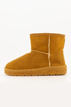 Big Star, Ghete fara inchidere din piele intoarsa, Maro caramel Big Star, Ghete fara inchidere din piele intoarsa, Maro caramel