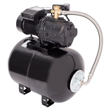 Hidrofor cu pompa autoamorsanta Wasserkonig WSK5051-50, corp fonta, putere 1100 W, debit 4980 l/h, inaltime refulare 51 m, vas de expansiune 50 litri Hidrofor cu pompa autoamorsanta Wasserkonig WSK5051-50, corp fonta, putere 1100 W, debit 4980 l/h, inaltime refulare 51 m, vas de expansiune 50 litri