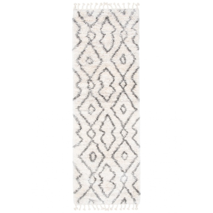 Covor Aztec Runner Vintage Modern Fn30B Ejf Cremos 80x300