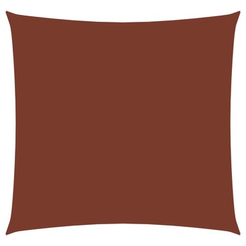 Copertina parasolar vidaXL, Tesatura oxford cu invelis din PU, 6 x 6 m, Portocaliu caramiziu Copertina parasolar vidaXL, Tesatura oxford cu invelis din PU, 6 x 6 m, Portocaliu caramiziu