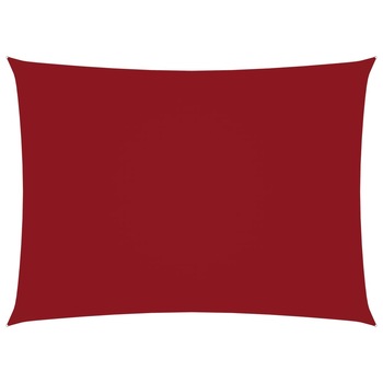 Copertina parasolar vidaXL, Tesatura oxford cu invelis din PU, 3 x 5 m, Rosu Copertina parasolar vidaXL, Tesatura oxford cu invelis din PU, 3 x 5 m, Rosu