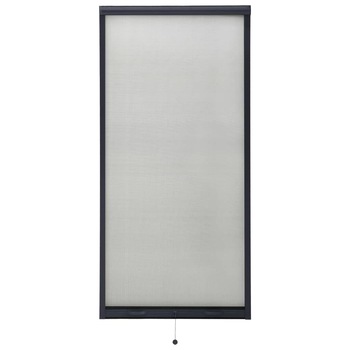 Plasa de insecte pentru fereastra, tip rulou, vidaXL, Fibra de sticla, 60 x 150 cm, Antracit Plasa de insecte pentru fereastra, tip rulou, vidaXL, Fibra de sticla, 60 x 150 cm, Antracit
