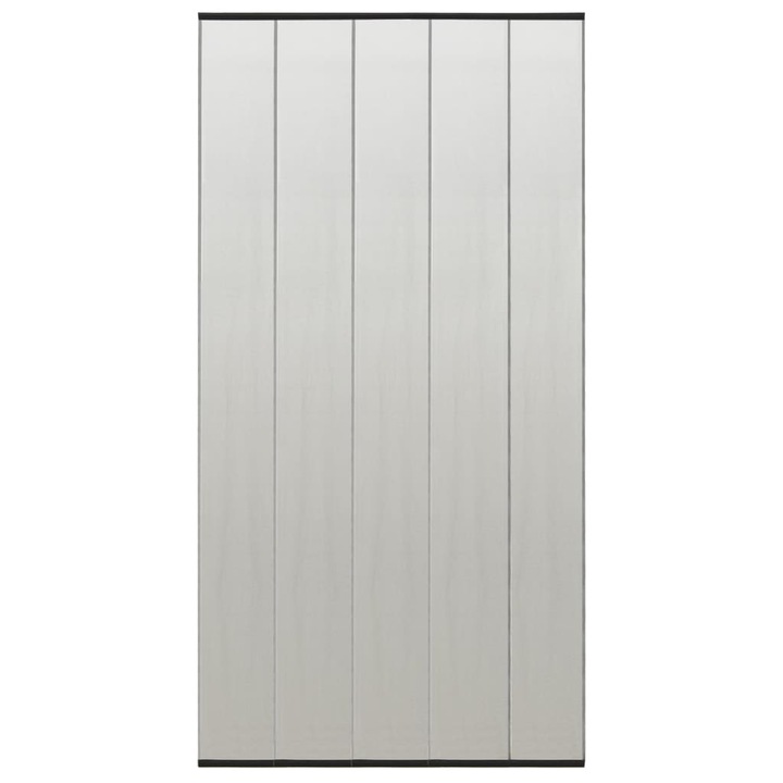 Комарник против насекоми vidaXL, Полиестер, Самозатваряща се система, 120x240 см, Черен