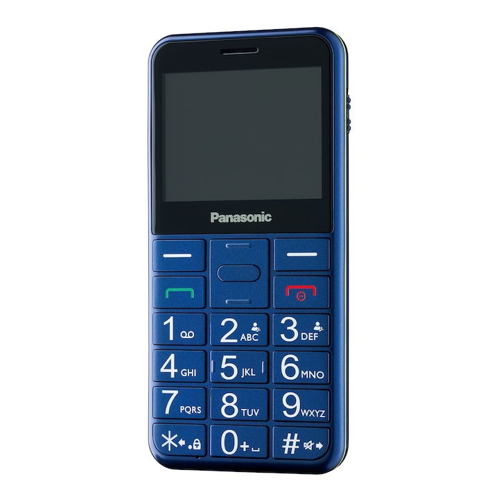 Panasonic KX-TU155EXCN Mobiltelefon, Kártyafüggetlen, Kék