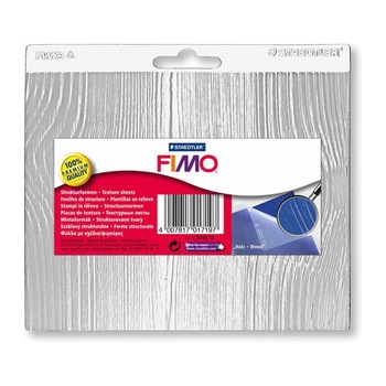 Foaie texturata FIMO model lemn Foaie texturata FIMO model lemn