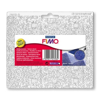 Foaie texturata FIMO model Baroque Foaie texturata FIMO model Baroque