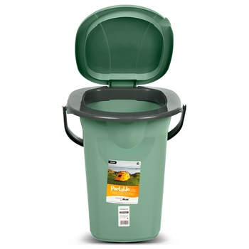 Toaleta portabila GreenBlu, GB320GG, 19 L, verde-gri Toaleta portabila GreenBlu, GB320GG, 19 L, verde-gri