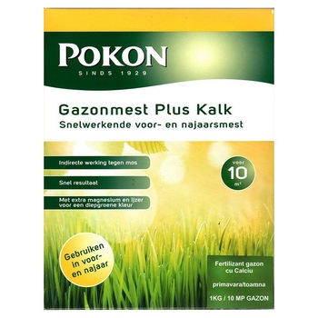 Ingrasamant gazon primavara toamna Pokon 1 kg Ingrasamant gazon primavara toamna Pokon 1 kg