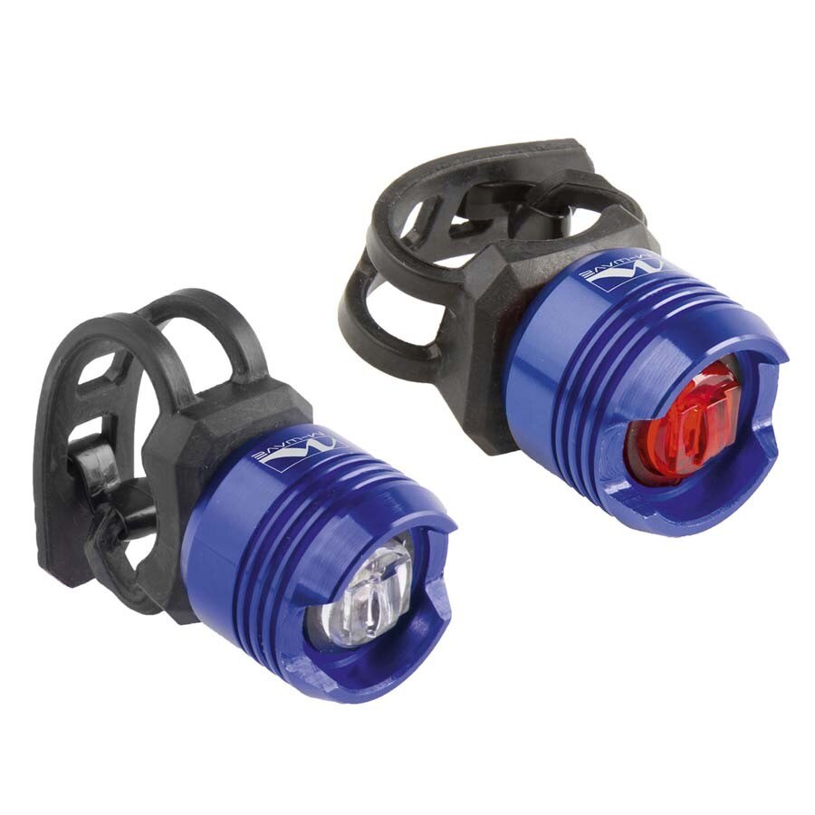 Set flash alb/rosu M-Wave ,APOLLON MINI A ,Albastru