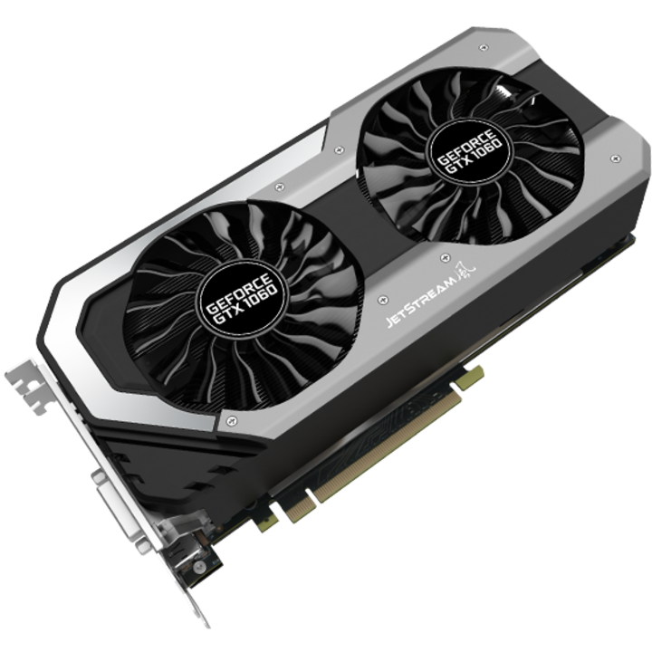 GeForce GTX1060 6GB JetStream グラボ GPU Placa video Palit GTX 1060 Super JetStream, 6 GB, 192-bit - eMAG.ro