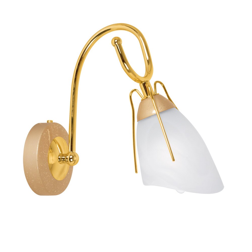 Aplica 1x40w RONDO auriu perlat, Lis