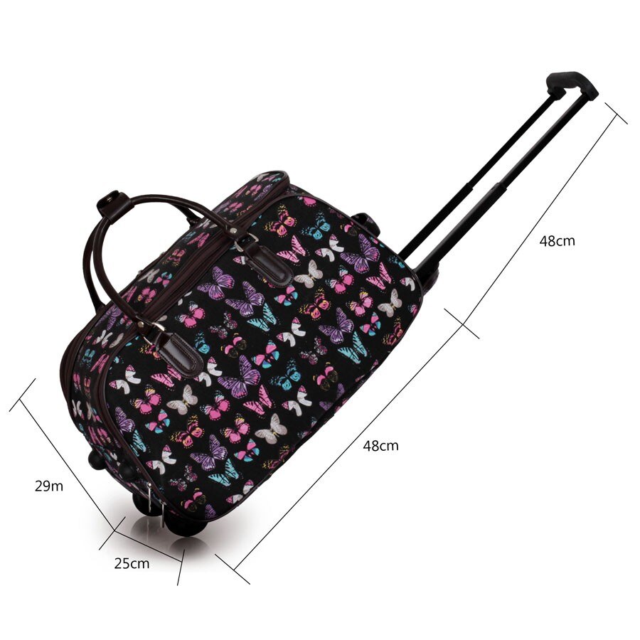 Geanta de voiaj de mana neagra Sabine