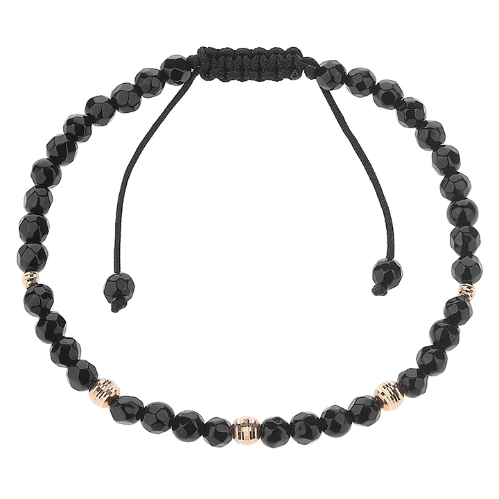 Bratara aur 14K Black Treasure BijouxMania