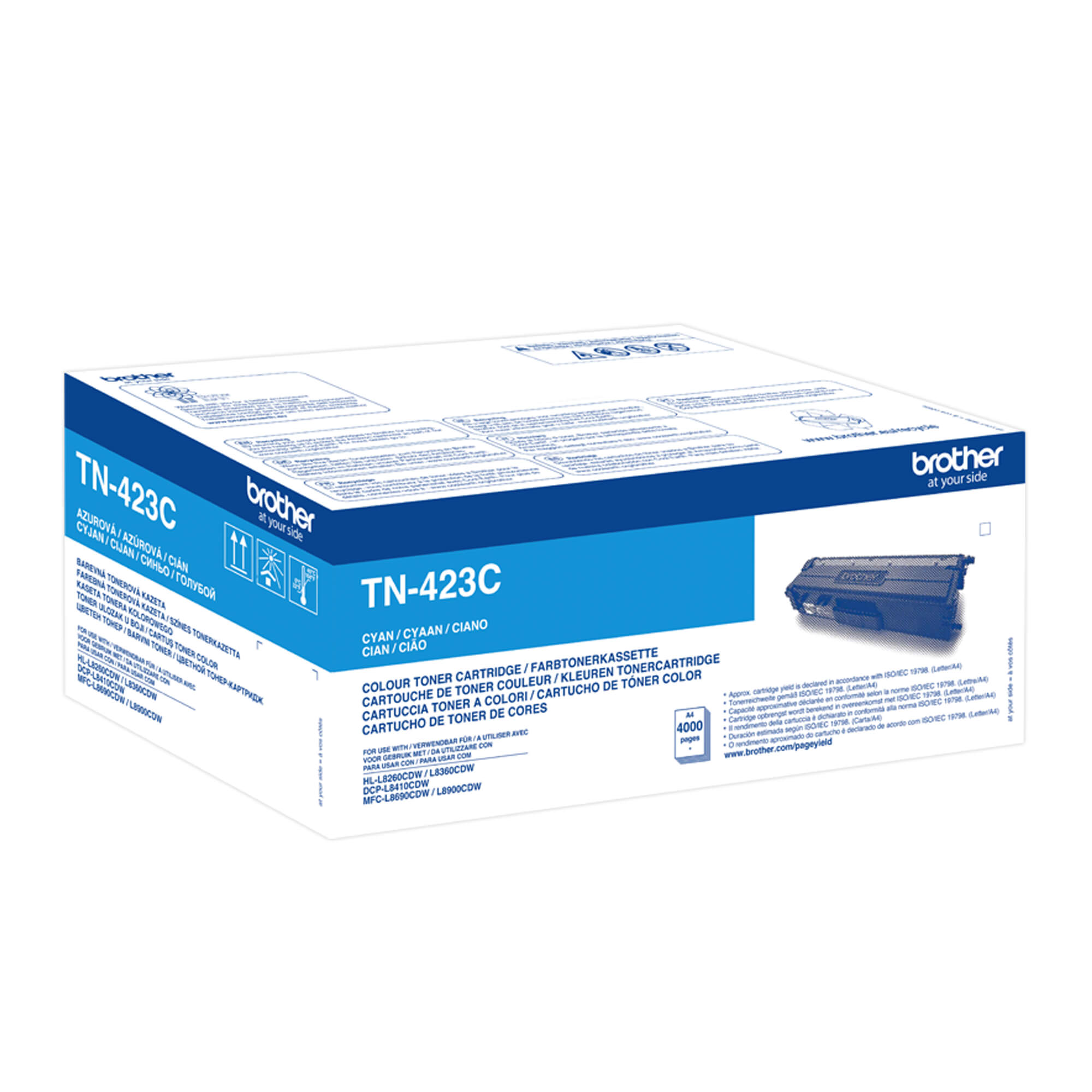 Toner original Brother TN423C Cyan 4000 pagini