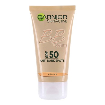 Crema BB Garnier Anti-Dark Spots SPF50,medium, 50ml Crema BB Garnier Anti-Dark Spots SPF50,medium, 50ml