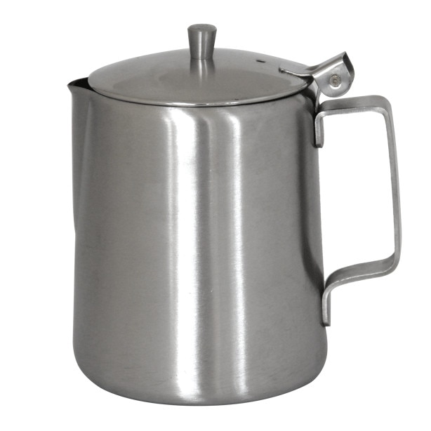 Cana inox RAKI servire cafea cu capac 300ml