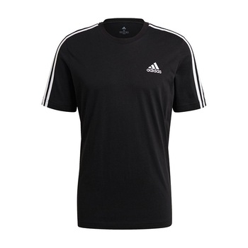 Tricou Adidas Essentials 3-Stripes GL3732, Barbati, Negru Tricou Adidas Essentials 3-Stripes GL3732, Barbati, Negru