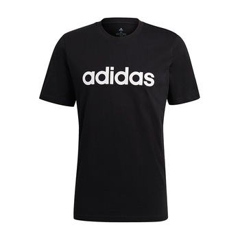 Tricou Adidas Essentials Linear Logo GL0057, Barbati, Negru Tricou Adidas Essentials Linear Logo GL0057, Barbati, Negru