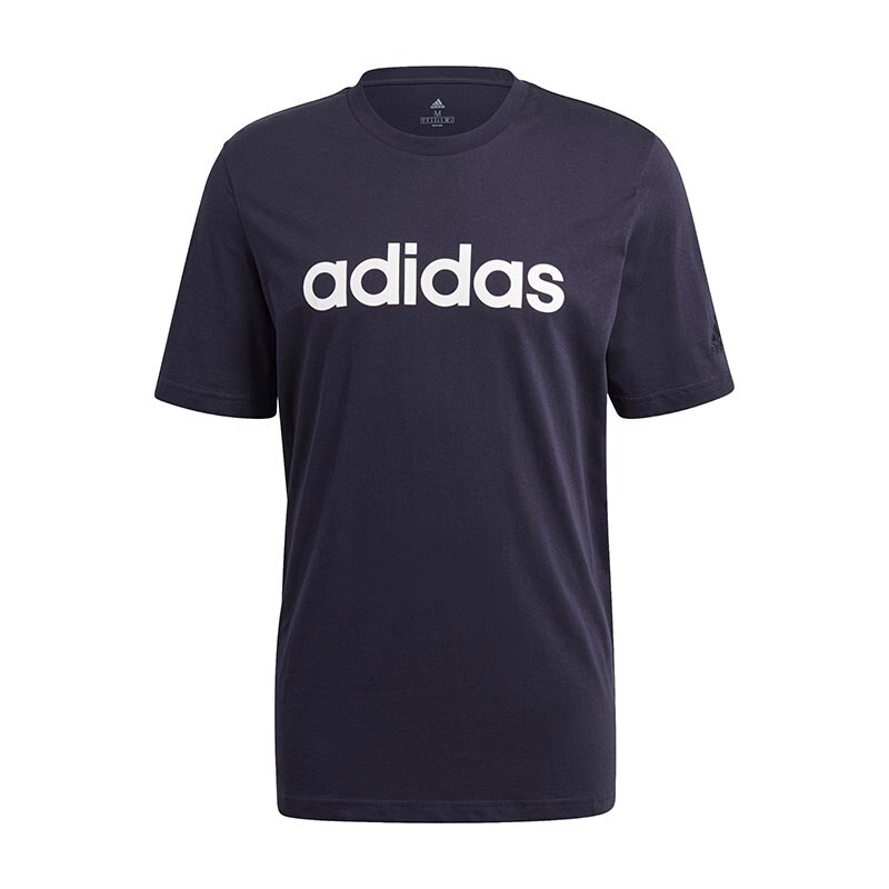 Tricou Adidas Essentials Linear Logo GL0062, Barbati, Bleumarin