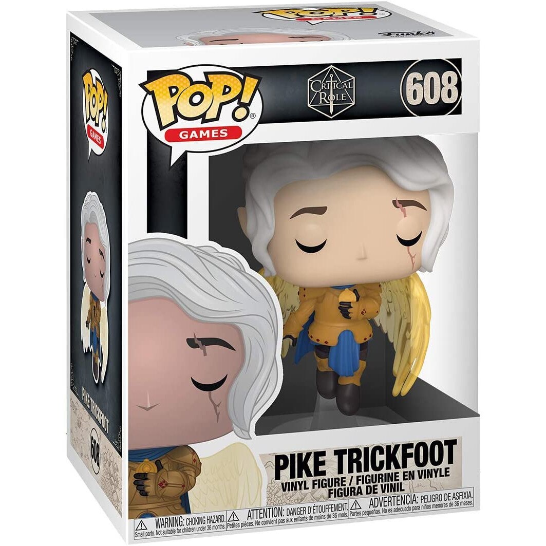Figurina - Critical Role - Pike Trickfoot, Galben, 9.5 cm