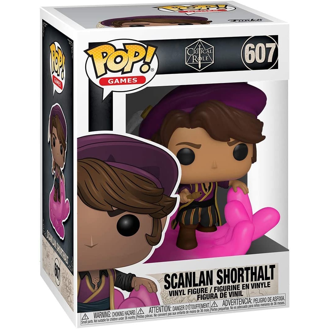 Figurina - Critical Role - Scanlan Shorthalt, Roz, 9.5 cm