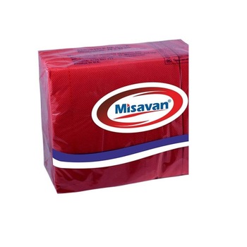Servetele de Masa Misavan, 33x33 cm, 40 Buc/Set, 2 Strat, Rosii Servetele de Masa Misavan, 33x33 cm, 40 Buc/Set, 2 Strat, Rosii