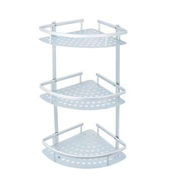 Etajera baie , cu trei corpurii , 50 cm , gri Etajera baie , cu trei corpurii , 50 cm , gri