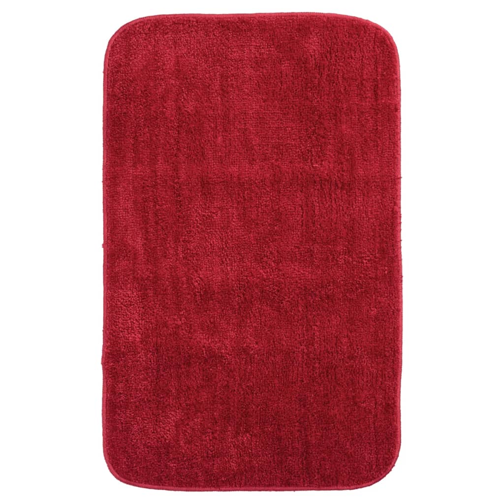 Covor de baie Doux Sealskin, Poliester, 80 x 50 cm, Rosu