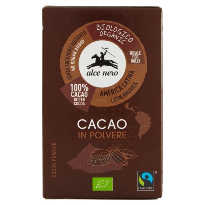 Какао на прах Alce Nero BIO, 75 гр