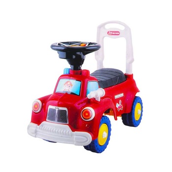 Masinuta 2 in 1 fara pedale, Rosie, 49x24x42 cm, Robentoys Masinuta 2 in 1 fara pedale, Rosie, 49x24x42 cm, Robentoys