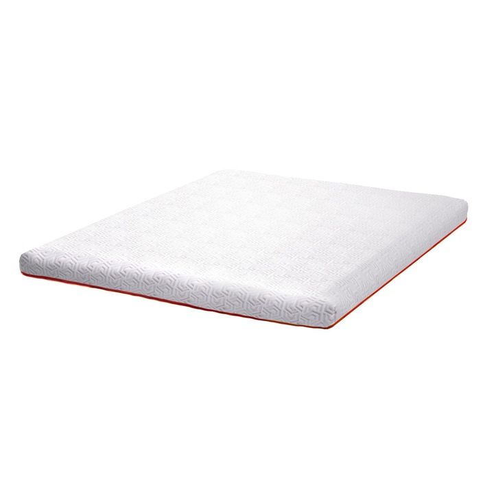 Top saltea, Sleepmode, 90 x 190 x 7 cm, Alb