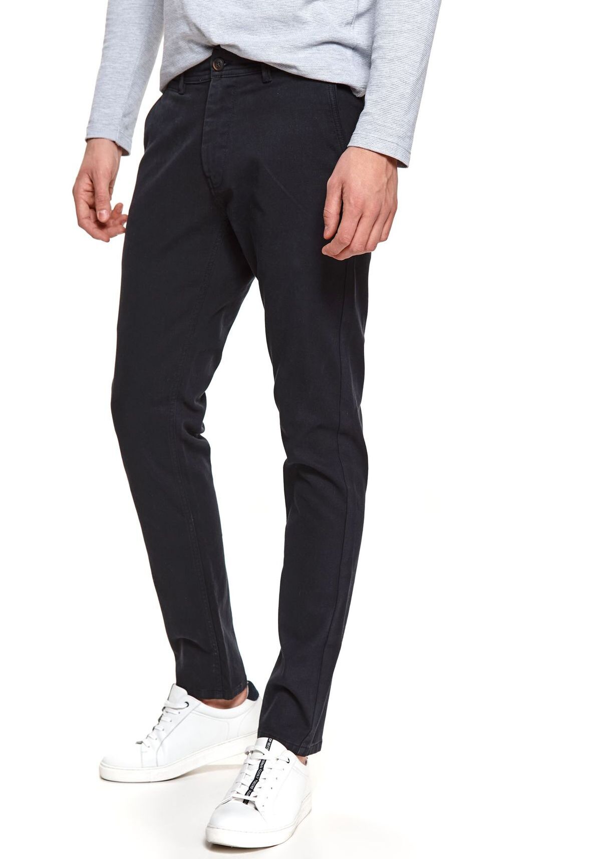 Pantaloni barbati, TOP SECRET, SSP3745, Albastru inchis